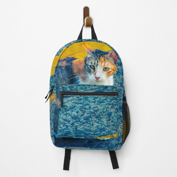 Item preview, cat between yellow lines designed and sold by Raw-sp.