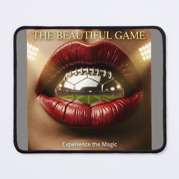 Item preview, The Beautiful Game World Cup Final Memorabilia: Surreal High-Fashion Luxury Football Poster designed and sold by Creative-RE.