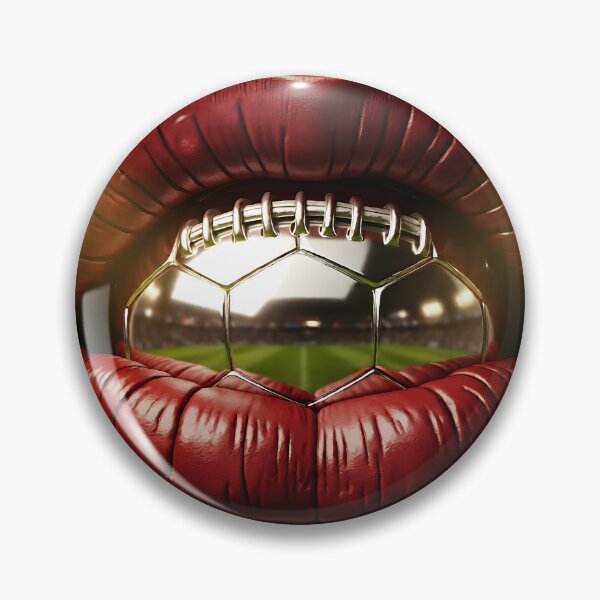 Item preview, The Beautiful Game World Cup Final Memorabilia: Surreal High-Fashion Luxury Football Poster designed and sold by Creative-RE.
