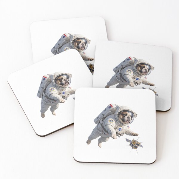 Item preview, Astronaut Bulldog designed and sold by PictoVibe.