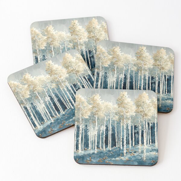Item preview, Serene Birch Forest - S03 designed and sold by FlaskLab.