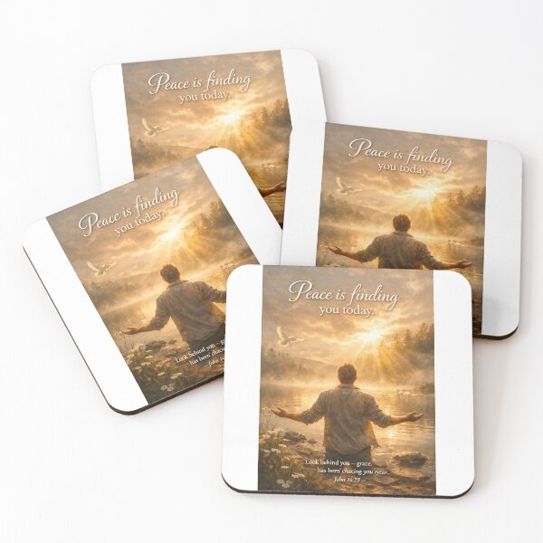 Item preview, Peace Is Finding You Today — Psalm 23:6  designed and sold by MastersDesignNk.