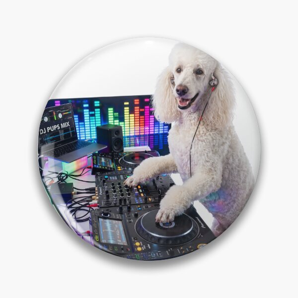 Artikelvorschau, DJ Poodle entworfen und verkauft von PictoVibe.
