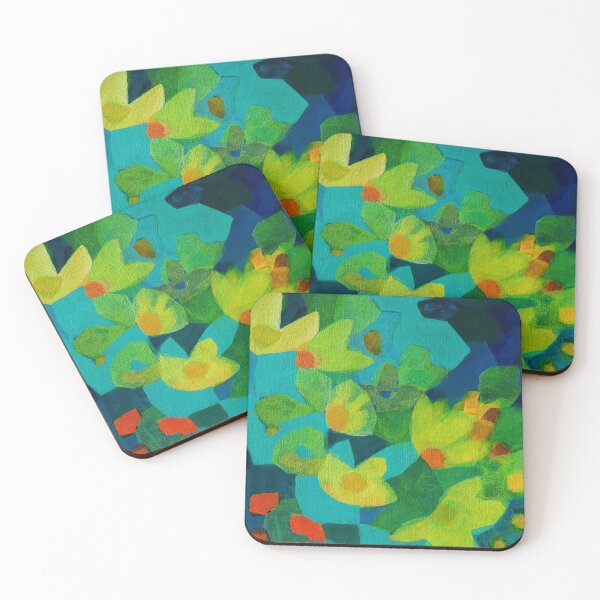 Item preview, "Flores acuáticas" de Jenette Hewitt Art JKH63 designed and sold by Jenette Hewitt Art.