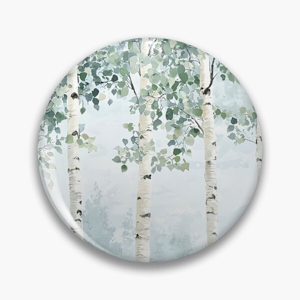 Item preview, Serene Birch Forest - S04 designed and sold by FlaskLab.