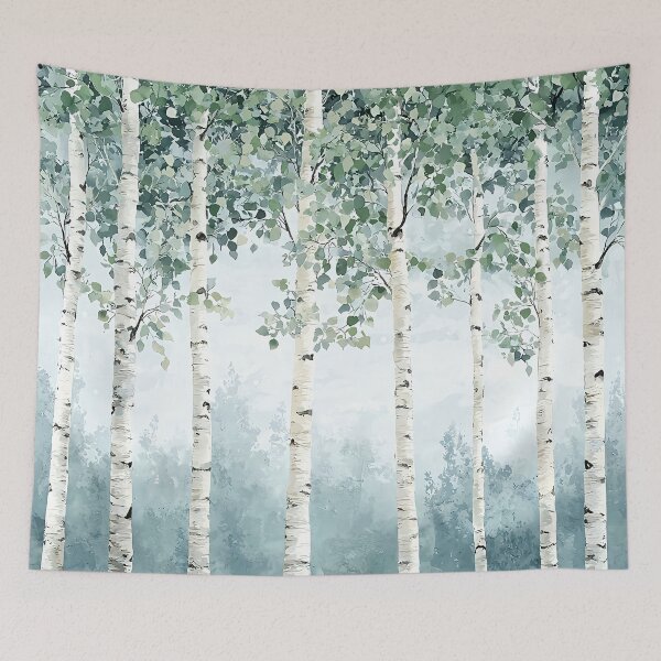 Item preview, Serene Birch Forest - S04 designed and sold by FlaskLab.