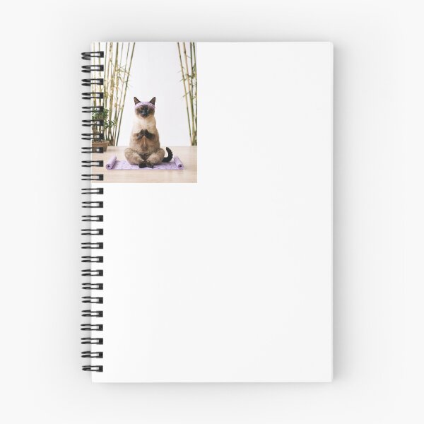 Item preview, Yoga Siamese Cat designed and sold by PictoVibe.