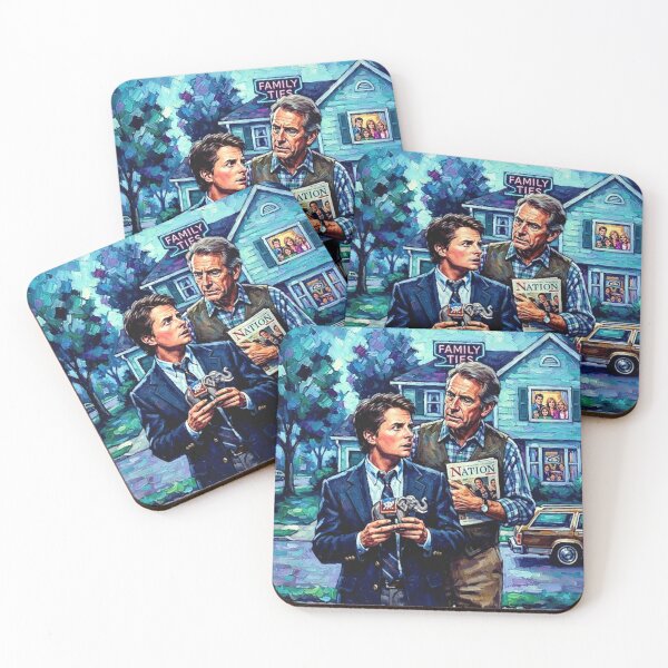 Item preview, Family Ties Generation Gap Fine Art Tribute designed and sold by Art's Diner.