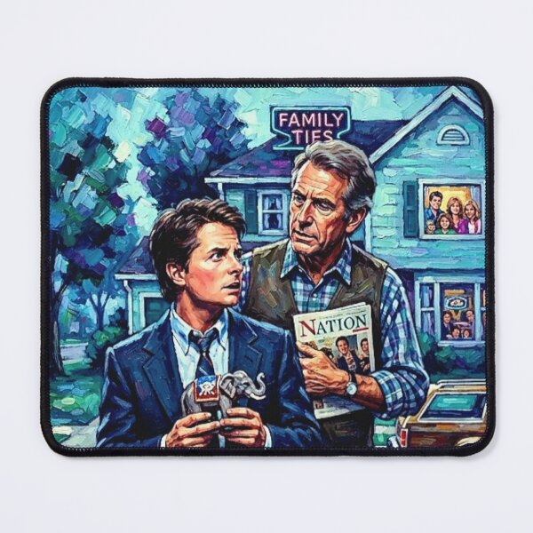 Item preview, Family Ties Generation Gap Fine Art Tribute designed and sold by Art's Diner.
