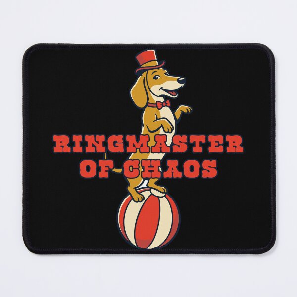 Item preview, Ringmaster of Chaos Circus Dachshund designed and sold by JoseloRochaArt.