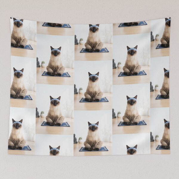 Item preview, Yoga Siamese designed and sold by PictoVibe.