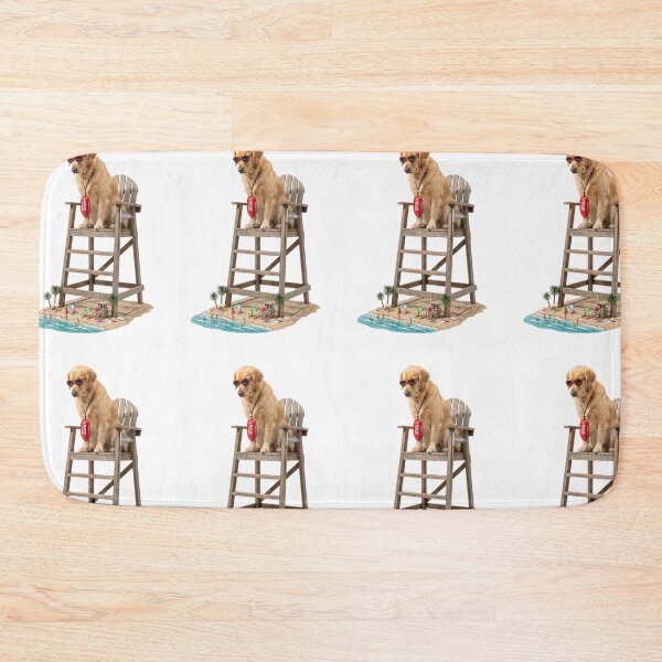 Item preview, Lifeguard Golden Retriever designed and sold by PictoVibe.
