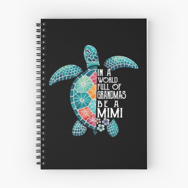 Item preview, In a World Full of Grandmas Be a Mimi Cute Sea Turtle Mosaic designed and sold by haitrieuic96.