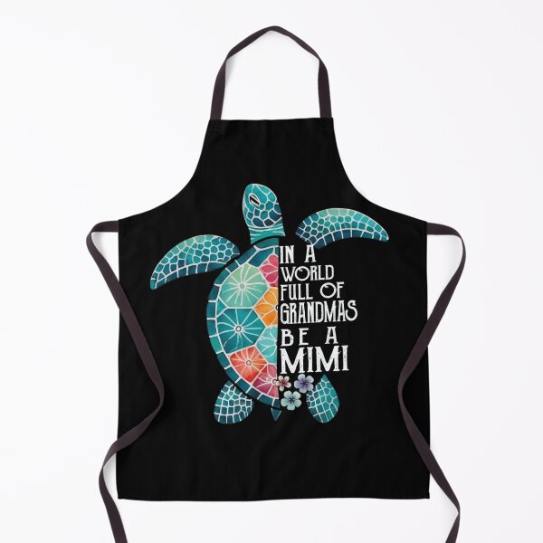 Item preview, In a World Full of Grandmas Be a Mimi Cute Sea Turtle Mosaic designed and sold by haitrieuic96.