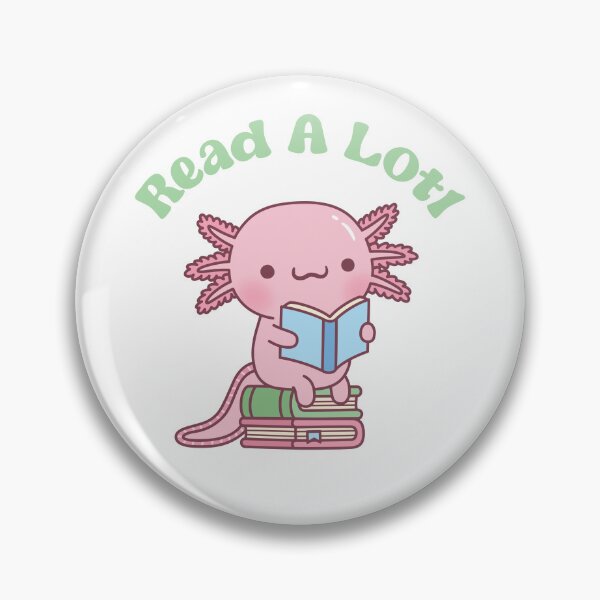 Aperçu de l'œuvre Mignon, lire beaucoup comme un amateur de livres Axolotl drôle créée et vendue par rustydoodle.