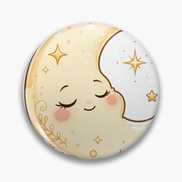 Item preview, Sleepy Celestial Moon (No Text) designed and sold by radou88.