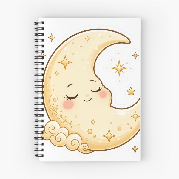 Item preview, Sleepy Celestial Moon (No Text) designed and sold by radou88.