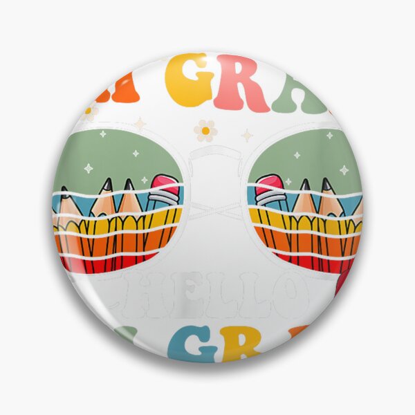 Item preview, Groovy Goodbye 5th Grade Hello 6th Grade Back To School  designed and sold by GloomWood.