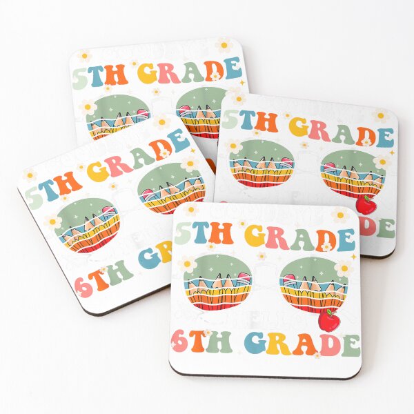 Item preview, Groovy Goodbye 5th Grade Hello 6th Grade Back To School  designed and sold by GloomWood.
