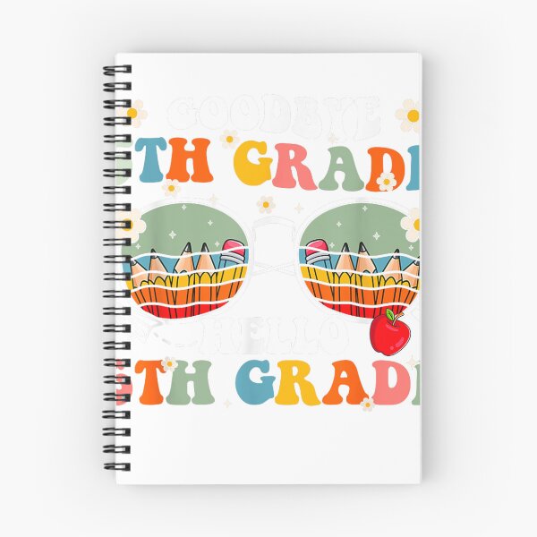 Item preview, Groovy Goodbye 5th Grade Hello 6th Grade Back To School designed and sold by GloomWood.