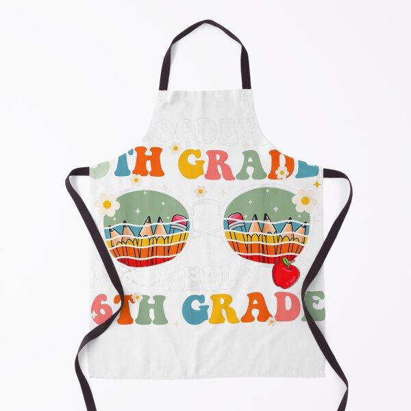 Item preview, Groovy Goodbye 5th Grade Hello 6th Grade Back To School  designed and sold by GloomWood.
