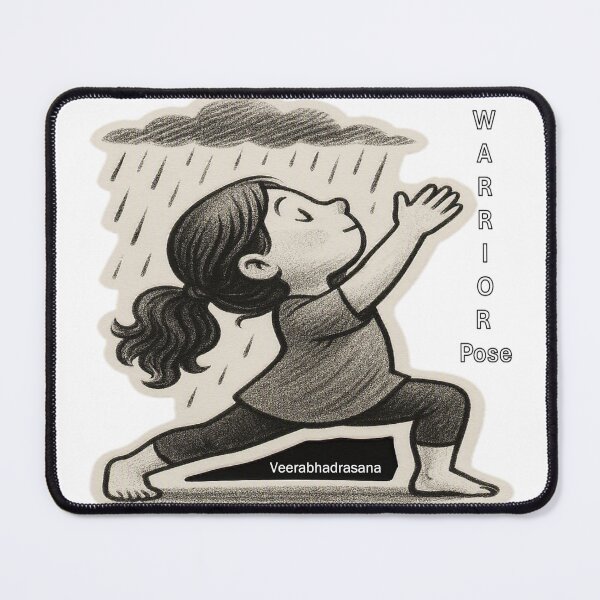 Item preview, Veerabhadrasana designed and sold by dawnlotus.