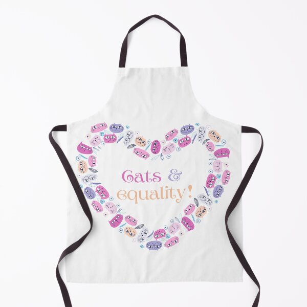 Item preview, Cats and equality designed and sold by SmutButtons.