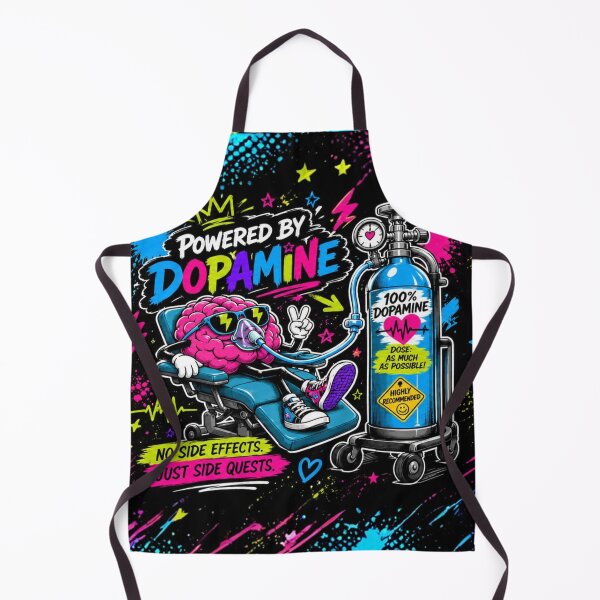 Item preview, Powered by Dopamine – Funny ADHD Brain Design | Neurodiversity Gift designed and sold by CollectionsJEm.