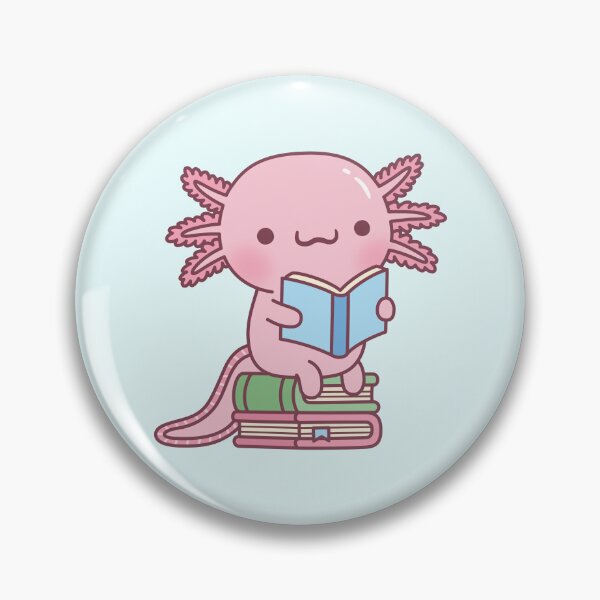 Item preview, Cute Axolotl Loves To Read A Lot Of Books designed and sold by rustydoodle.