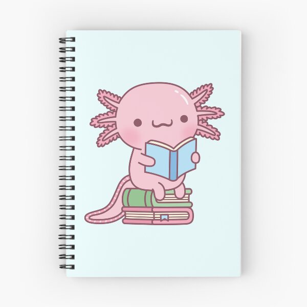 Item preview, Cute Axolotl Loves To Read A Lot Of Books designed and sold by rustydoodle.
