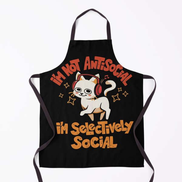 Item preview, Retro Groovy Cat Selectively Social Introvert Aesthetic designed and sold by haitrieuic96.