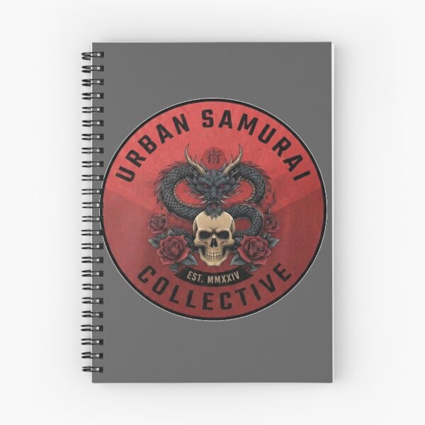 Item preview, Urban Samurai Collective Japanese Dragon Skull Art designed and sold by PatternPopp.