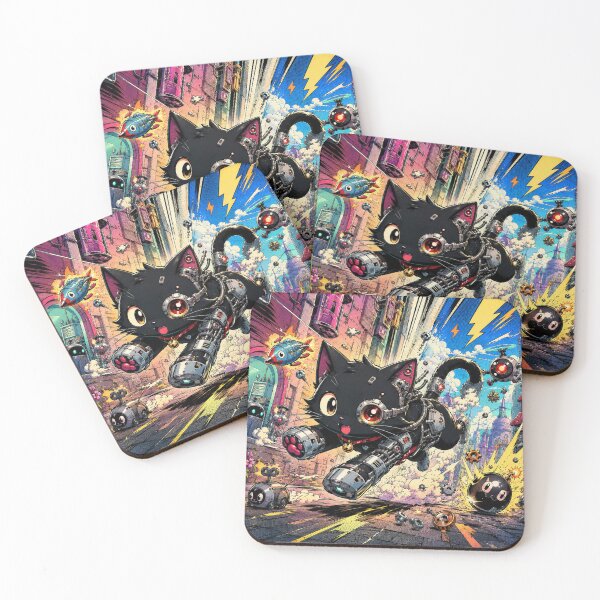 Item preview, Cyberpunk Cat designed and sold by Orca-Design.