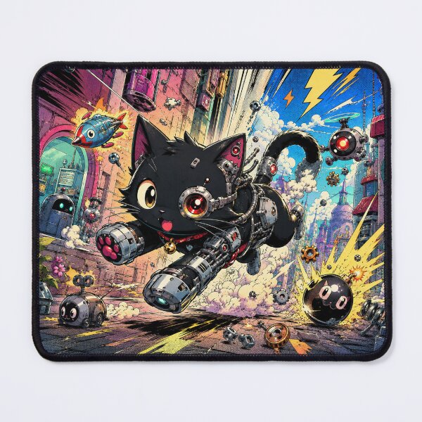 Item preview, Cyberpunk Cat designed and sold by Orca-Design.