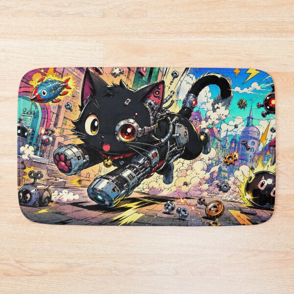 Item preview, Cyberpunk Cat designed and sold by Orca-Design.