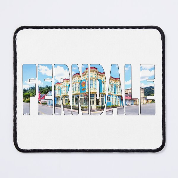 Item preview, FERNDALE - Humboldt County California Victorian Inn Quaint Little Town designed and sold by Adam Gormley.