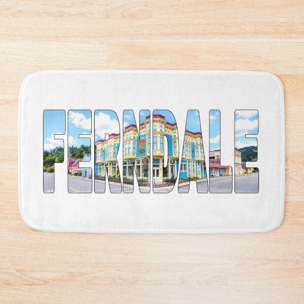 Item preview, FERNDALE - Humboldt County California Victorian Inn Quaint Little Town designed and sold by Adam Gormley.