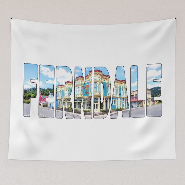 Item preview, FERNDALE - Humboldt County California Victorian Inn Quaint Little Town designed and sold by Adam Gormley.