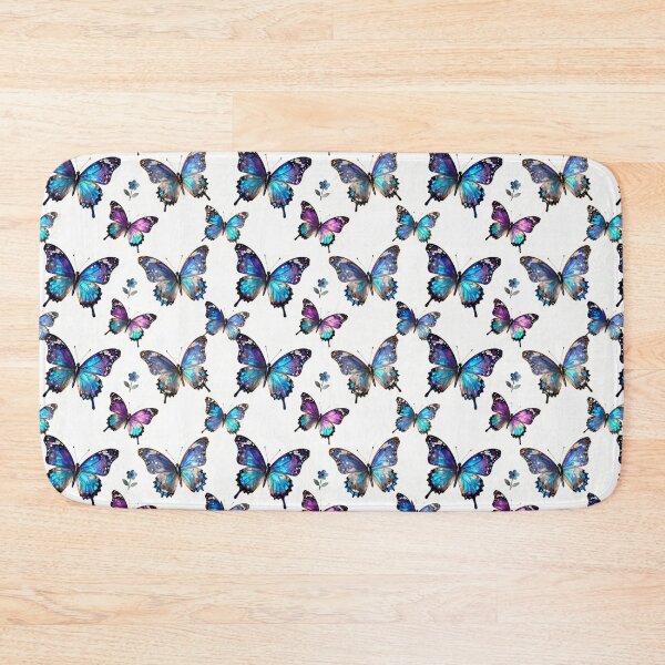Item preview, Cybernetic Butterfly Garden Seamless Pattern designed and sold by GalacticLabs.