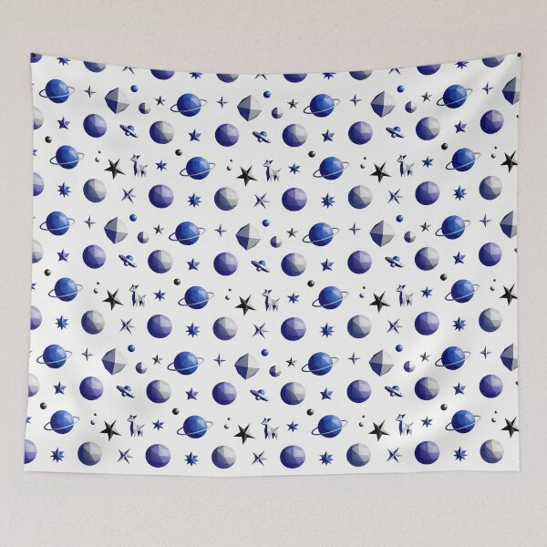 Item preview, Geometric Cosmic Adventure Seamless Pattern designed and sold by GalacticLabs.
