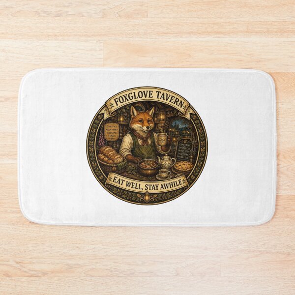 Item preview, Foxglove Tavern | Cozy Woodland Fox Inn | Cottagecore Fantasy Tavern Keeper designed and sold by MrDev.