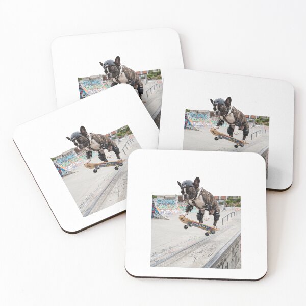 Item preview, Skateboard French Bulldog designed and sold by PictoVibe.