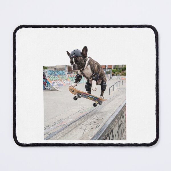 Item preview, Skateboard French Bulldog designed and sold by PictoVibe.