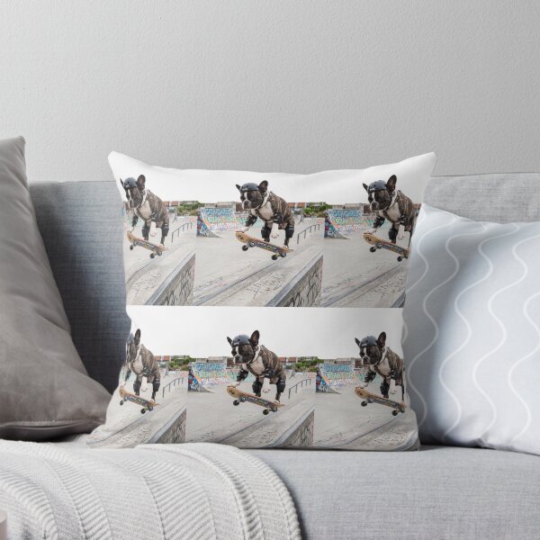 Item preview, Skateboard French Bulldog designed and sold by PictoVibe.