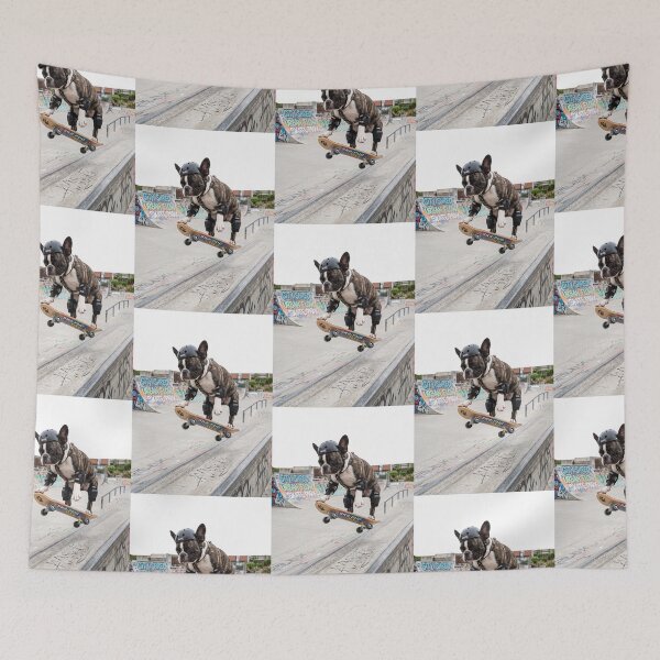 Item preview, Skateboard French Bulldog designed and sold by PictoVibe.