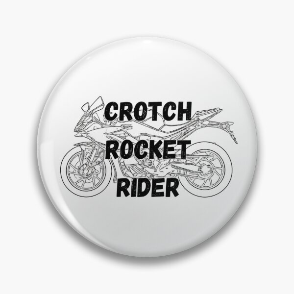 Item preview, Crotch Rocket Rider (Black) designed and sold by MochiNelly Designs.