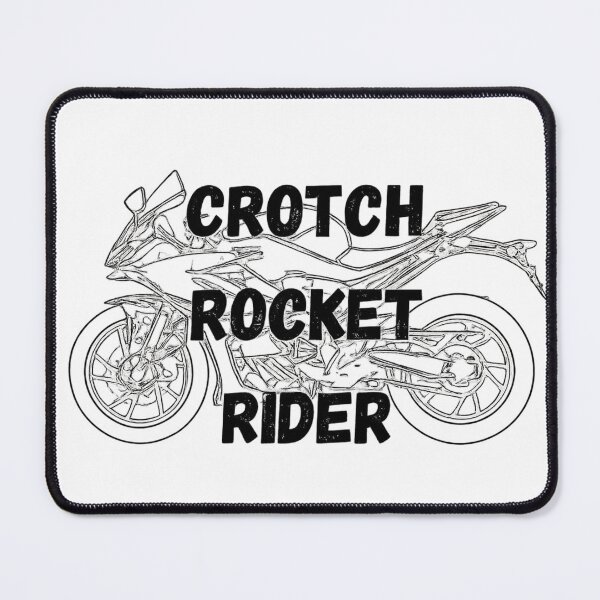 Item preview, Crotch Rocket Rider (Black) designed and sold by MochiNelly Designs.