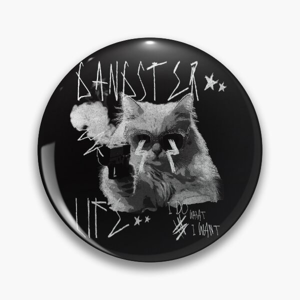 Item preview, Gangster Cat designed and sold by delllsdesigns.