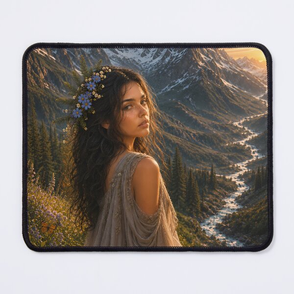 Item preview, Alpine Wildflower Muse designed and sold by wildformreverie.