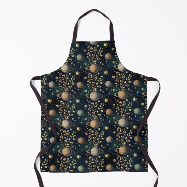 Item preview, Celestial Botanical Luxe Seamless Pattern designed and sold by GalacticLabs.